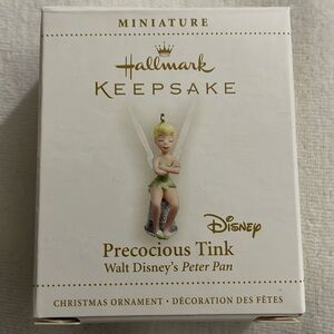 Hallmark Keepsake Disney's Miniature Peter Pan "Precocious Tink" 2006